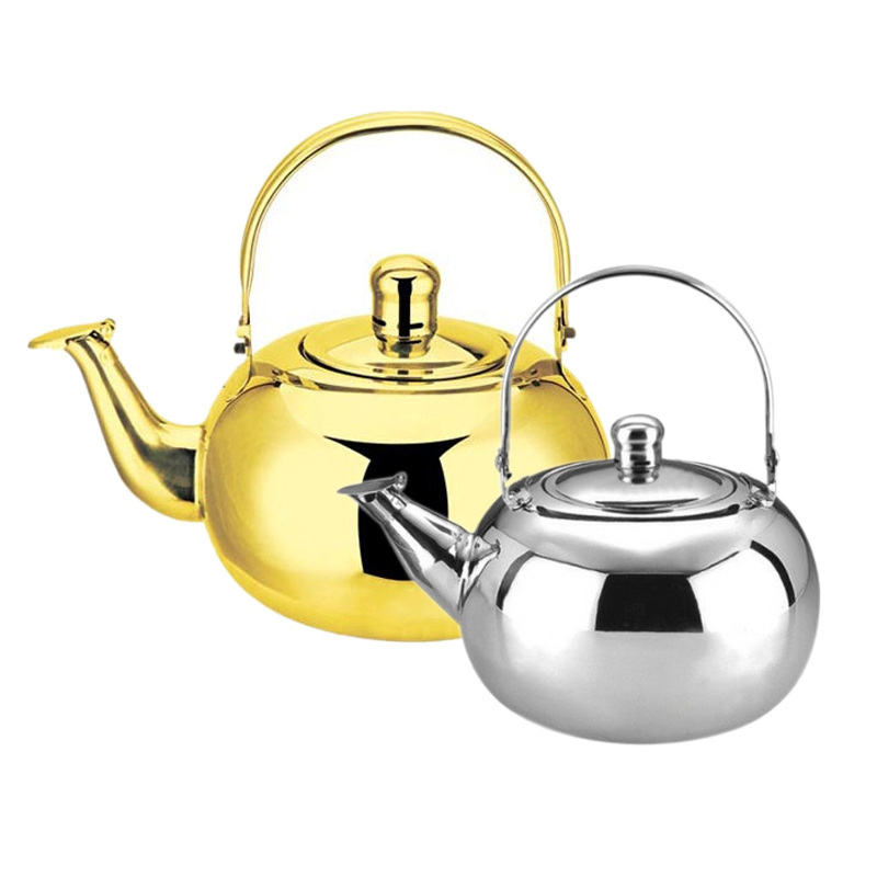 Stainless Steel Water Kettle Travel Portable Camping Tea Kettle Tea Pots & Kettles