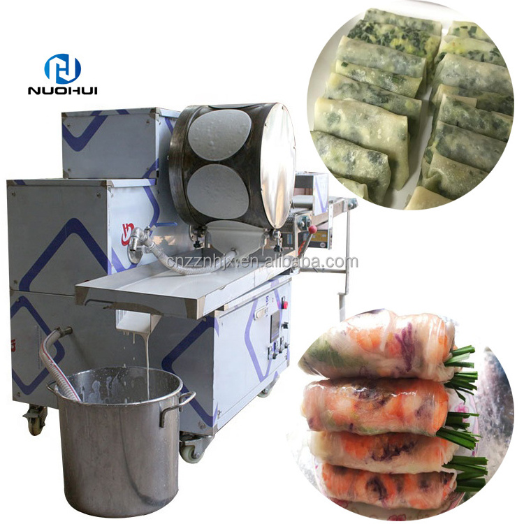 Spring rolls skin making machine/lumpia wrapper machine/spring roll wrapper making machine