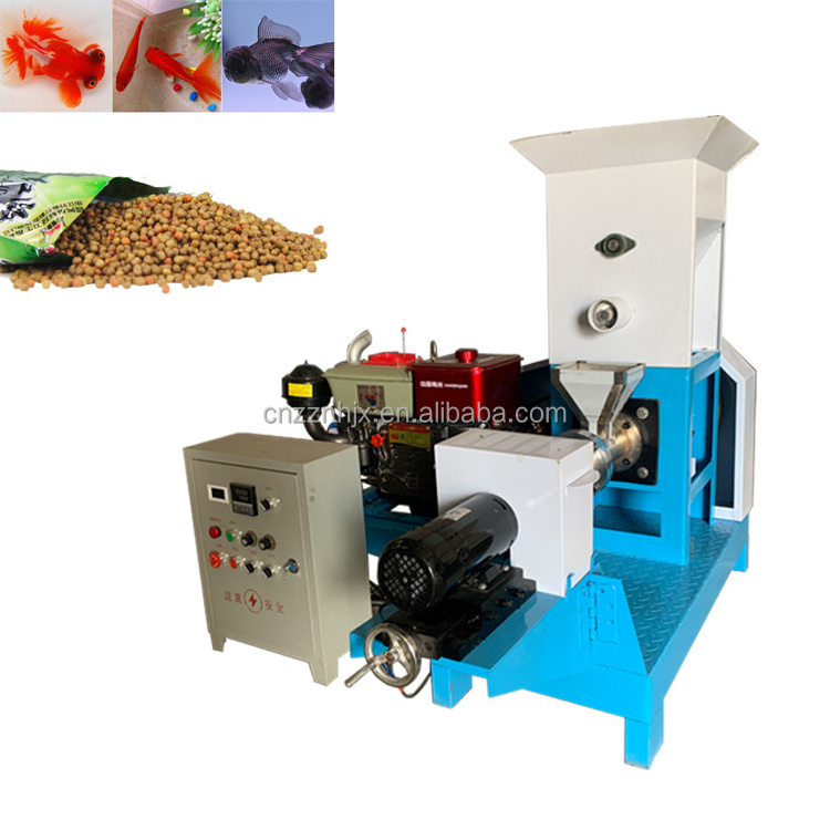 Nuohui hot sale in 2024 fish pet dog cat food pellet making machine for packing fish food