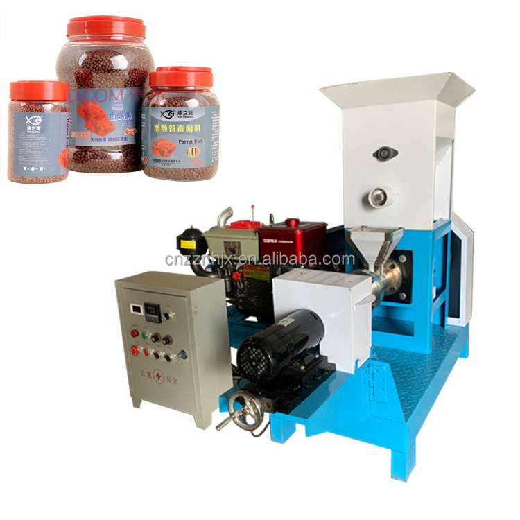 Nuohui hot sale in 2024 fish pet dog cat food pellet making machine for packing fish food