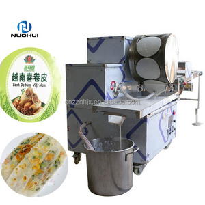 Professional Spring Roll Wrapper Lumpia Maker Pastry Spring Roll Sheet Making Machine