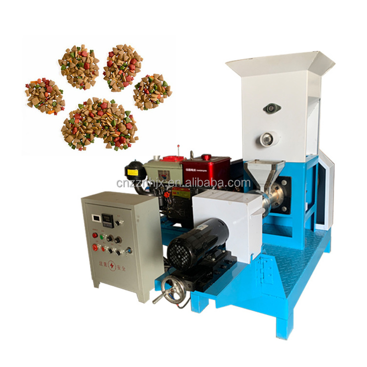 Nuohui hot sale in 2024 fish pet dog cat food pellet making machine for packing fish food