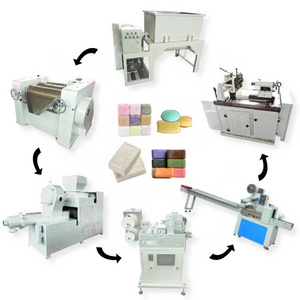 300kg/h Bar Soap Making Machine Laundry Soap Processing Production Line Small Scale Bath Savon Machine Price