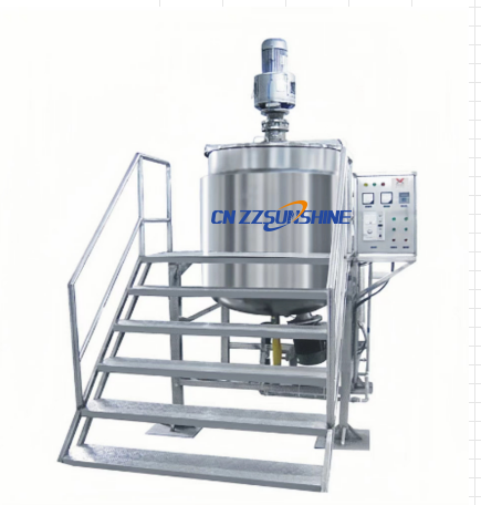 Factory Price High Shear Emulsifier Tank Emulsifying Blend Emulsion Homogenizer Liquid Soap Mixing Tank