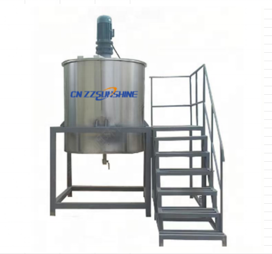 Factory Price High Shear Emulsifier Tank Emulsifying Blend Emulsion Homogenizer Liquid Soap Mixing Tank