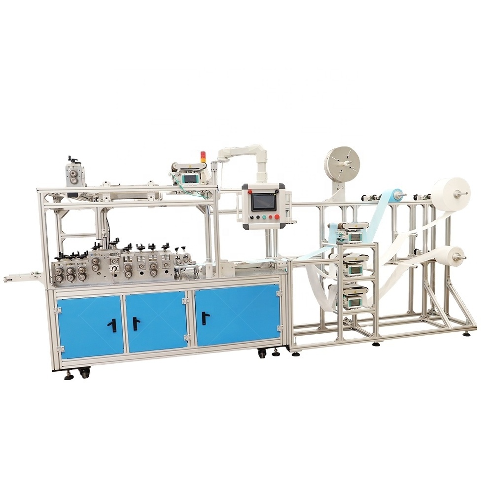 Factory Price of 3ply Non Woven Face Mask Fabric Making Machine Equipment Medical Mask Production Machine