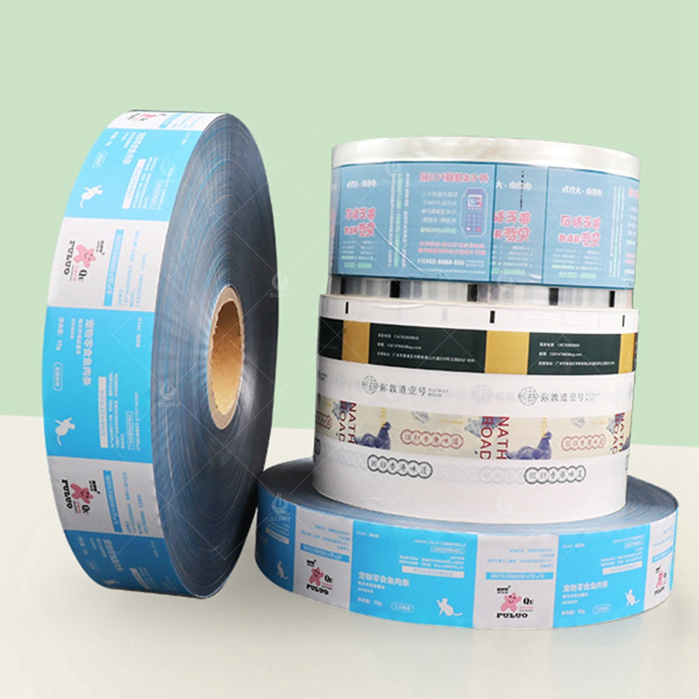 High Quality Flexible Packaging Film Roll Plastic Laminated Material Roll Film Customizable Raw Material