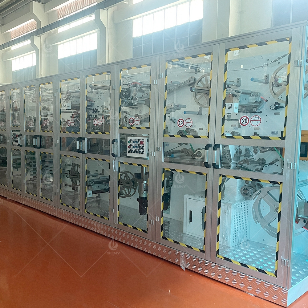 China Best Sale Baby Diaper Manufacturing Plant Baby Diapers Making Machine