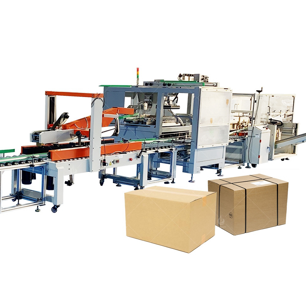 Automatic Carton Case Bag Robot Palletizer Manipulator Packing Machine for Wet Tissue Case Filler