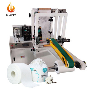 Small Model Soft Towel Rolling Machine Nonwoven Fabric Tissue Paper Making Machine