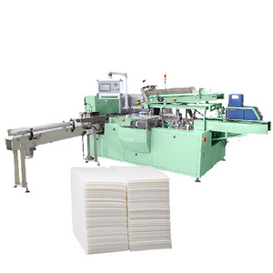 Automatic Napkin/Serviette Paper Tissue Making Production Folding Machine Napkin Paper Packaging Machine