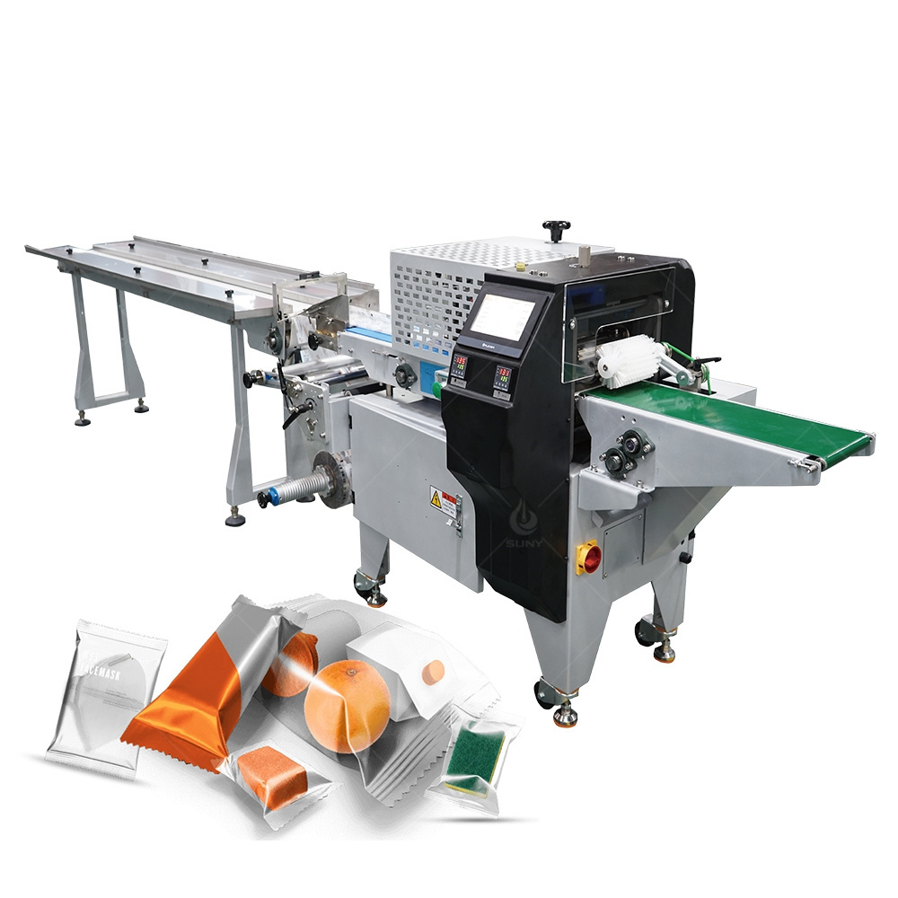 Fully Automatic Horizontal Wrapping Flow Packing Instant Noodle Packing Machine Spaghetti Pasta Food Packaging Machine