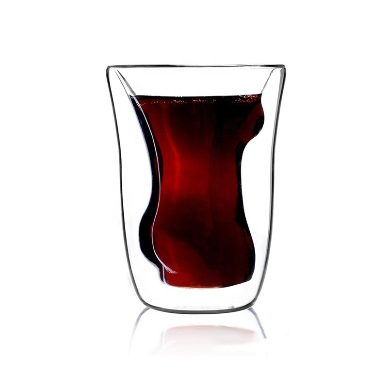 Aesthetic wine glass cup insulated glasses for cold drinks whiskey glasses beer glass cups personalized glass cups