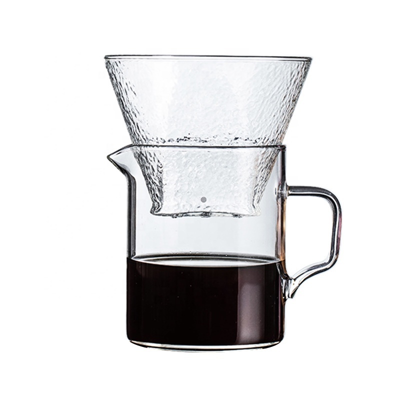 Cost-effective drop-filter household coffee maker coffee appliance set coffeemaker glass