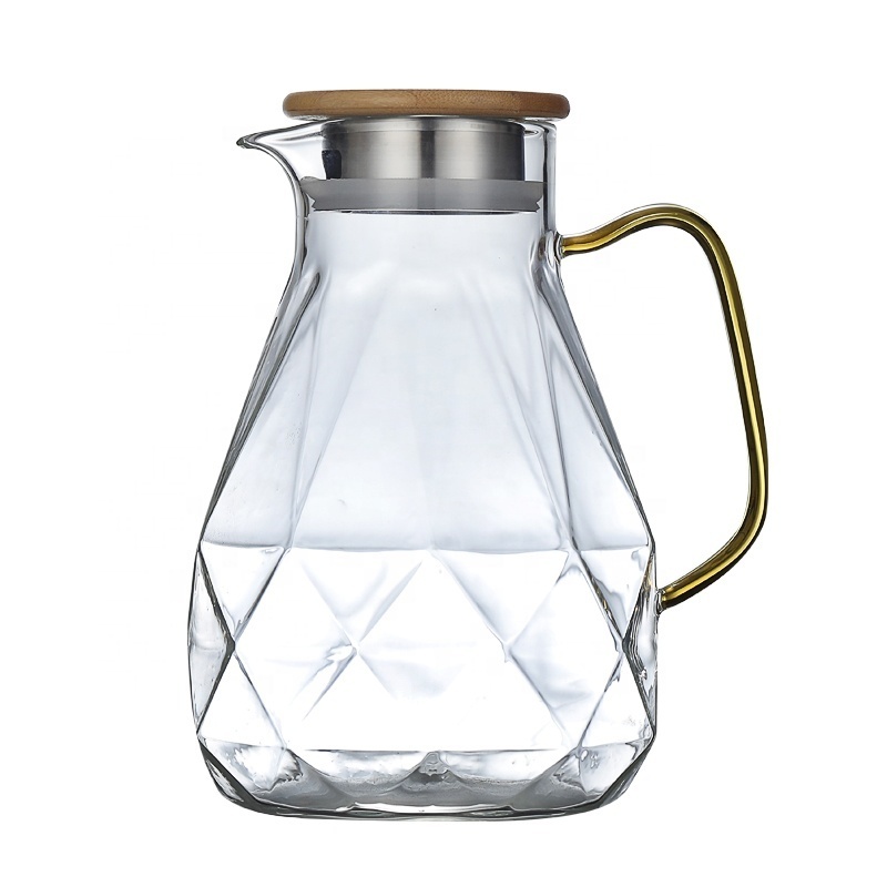 High borosilicate glass, high temperature resistant, high capacity cold kettle for household use