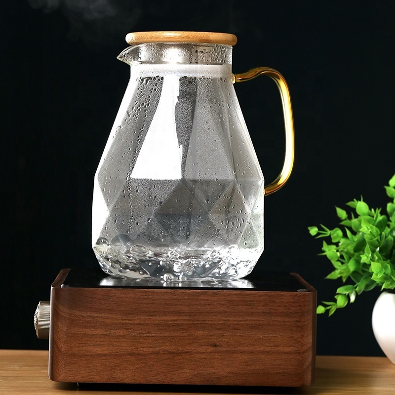 High borosilicate glass, high temperature resistant, high capacity cold kettle for household use