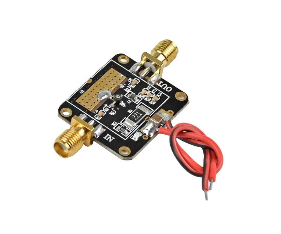 RF Amplifier 10KHz to 1GHz 10dBm RF Broadband Amplifiers Low Noise Amplifier LNA Module HF VHF UHF FM Ham Electronic Components