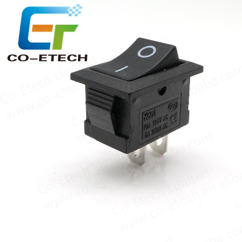 6A/10A  125VAC 250VAC  ON-OFF KCD1 Rocker Switch 15*21mm 2Pin