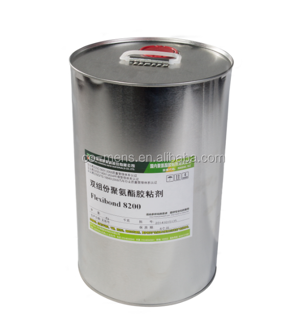 two component polyurethane glue for rock wool, PU foam, aluminum honeycomb panel bonding