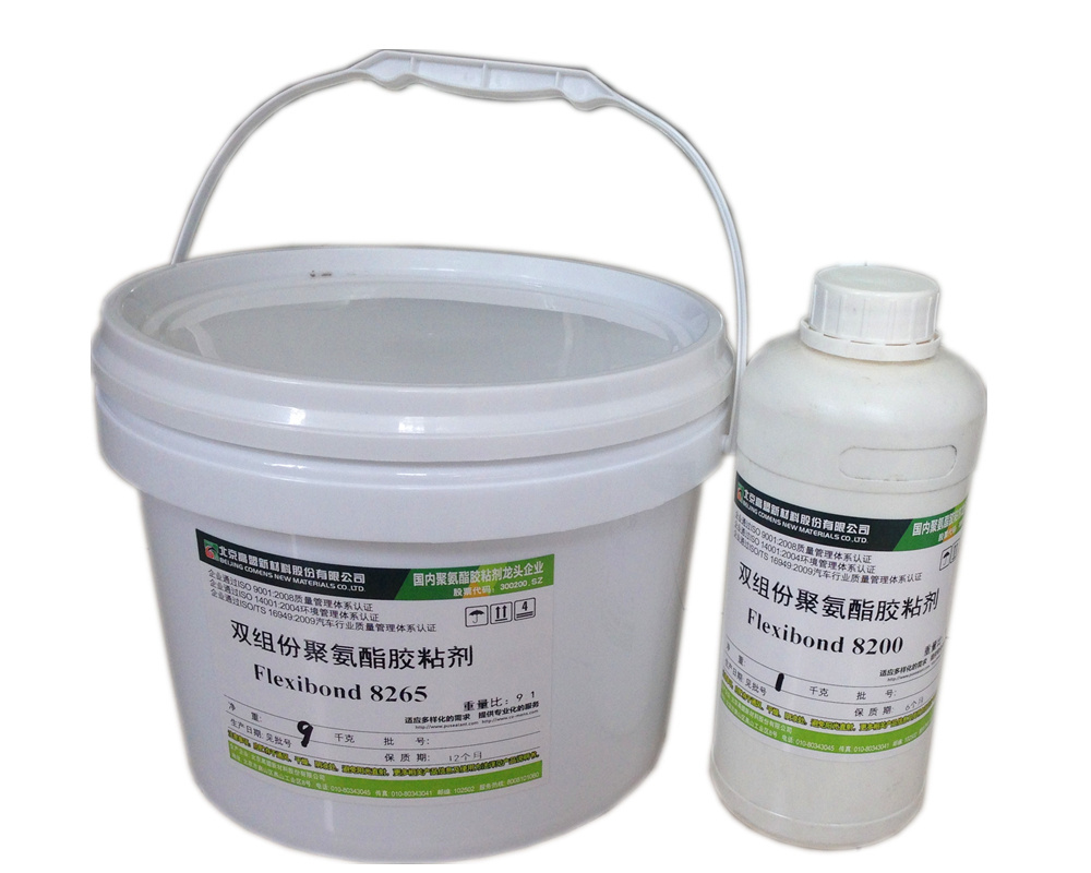 Polyurethane adhesive glue for landscape artificial grass and synthetic turf installation