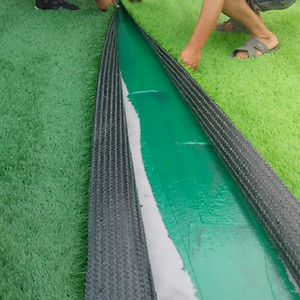 Two component solvent free PU polyurethane playground artificial grass glue