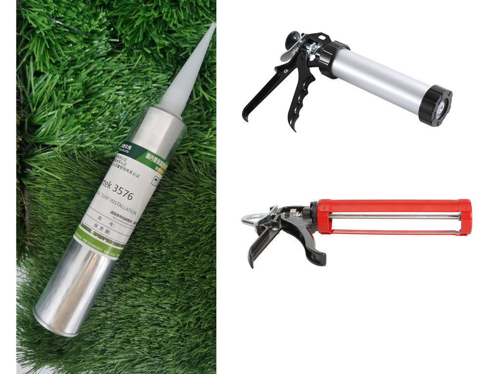 one component tubes of polyurethane flexible glue adhesive for artificial grass installation landscaping