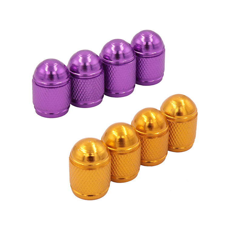 Custom Aluminum Tire Valve Cap Stem Caps For Universal