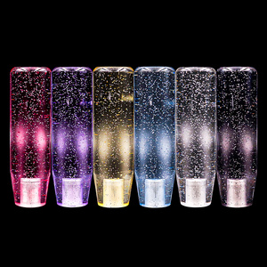 2021 Universal Glitter Shift Knob New Crystal Gear Knob Car Dildo Shift Knob LED Gear Head 15cm