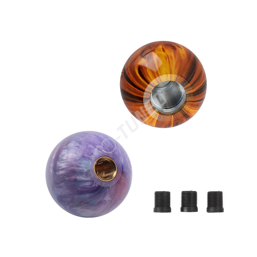 Sky Galaxy Star Dream/Fire Ball Shape Shift Knob For Short Throw Gear Shifter JDM Racing Acrylic Car Interior Decoration