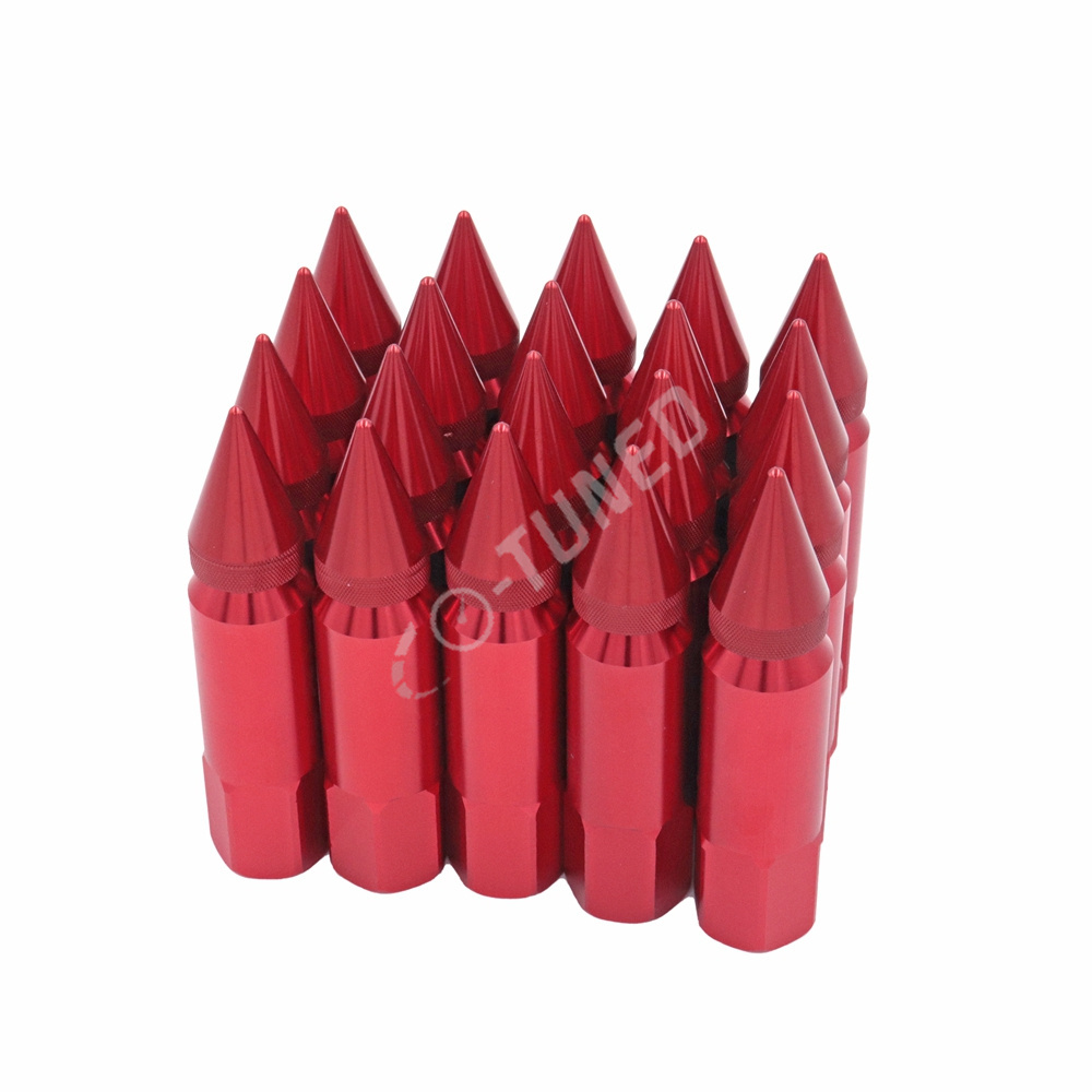 20PCs 90mm Rims M12X1.5/ M12X1.25 Car Wheel Lug Nut Set With Spike Car Styling Wheel lug nuts