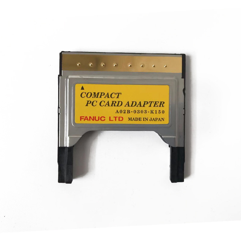 Fanuc compact flash + PCMCIA adapter memory card 128MB A02B-0281-K601