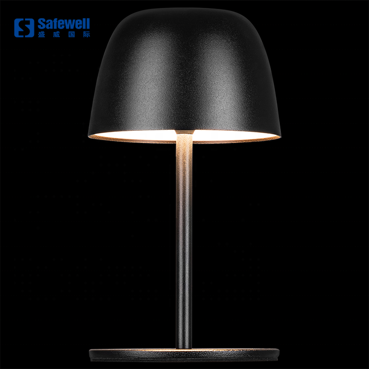 waterproof small LED Rechargeable RGB Cordless Dimmable Touch Switch bar table lamp for coffee tables battery table lamp