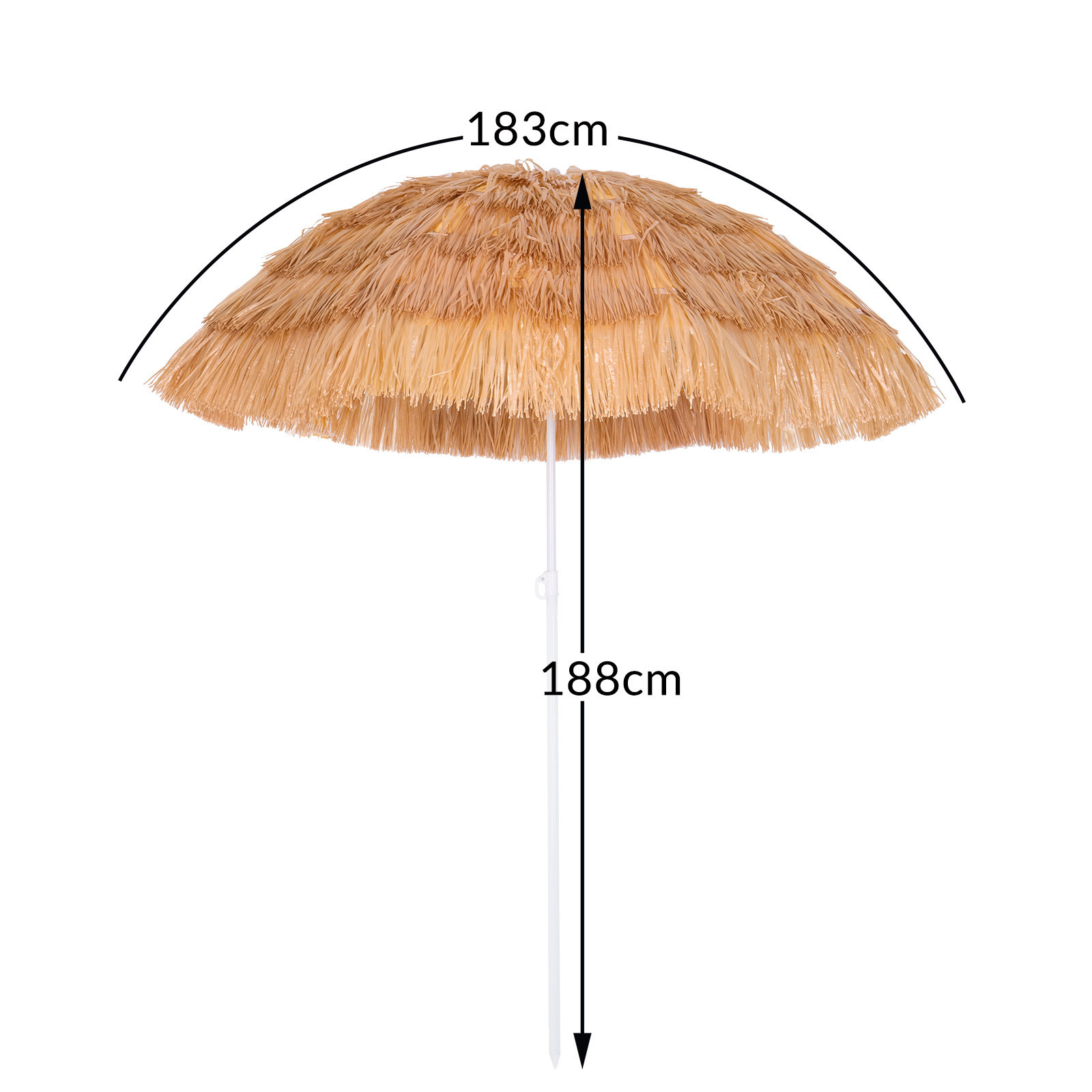 Hawaii Beach Umbrella Parasol Garden Umbrella Balcony Umbrella