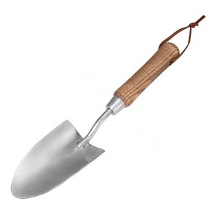 Stainless Steel Garden Hand Shovel With Toon Wood Handle Gardening Tool Garden Tool