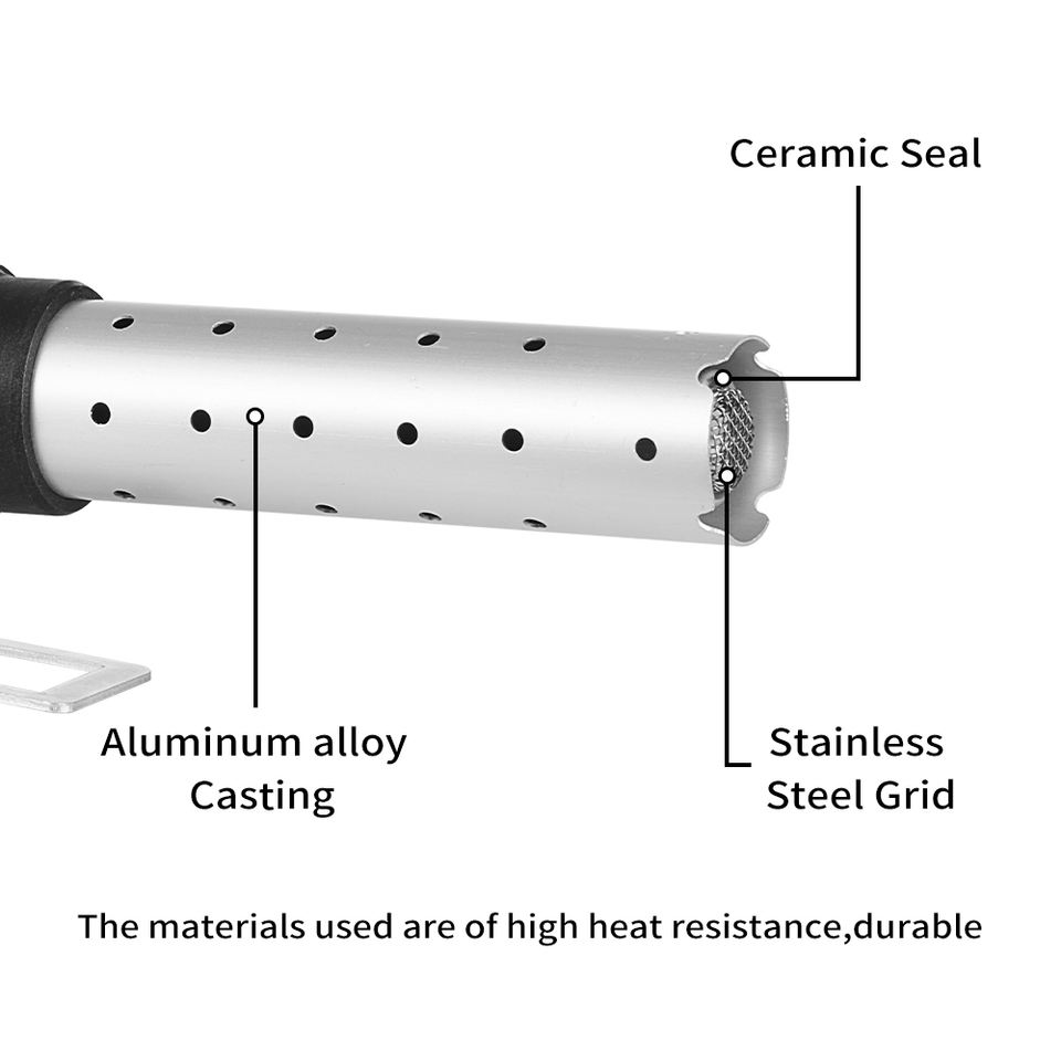 20V Battery Bbq Lighter Charcoal Fire Starter Cordless Portable Electric Weed Burner  Charcoal Fire Igniter