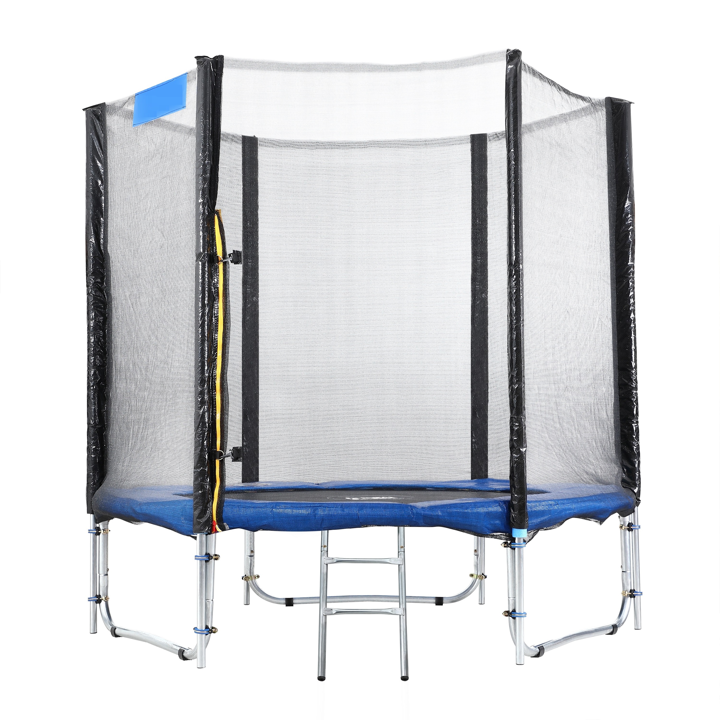 Garden Outdoor Children's Trampoline  8ft 10ft 12ft 14ft With Safety Enclosure Net /Ladder kids trampoline