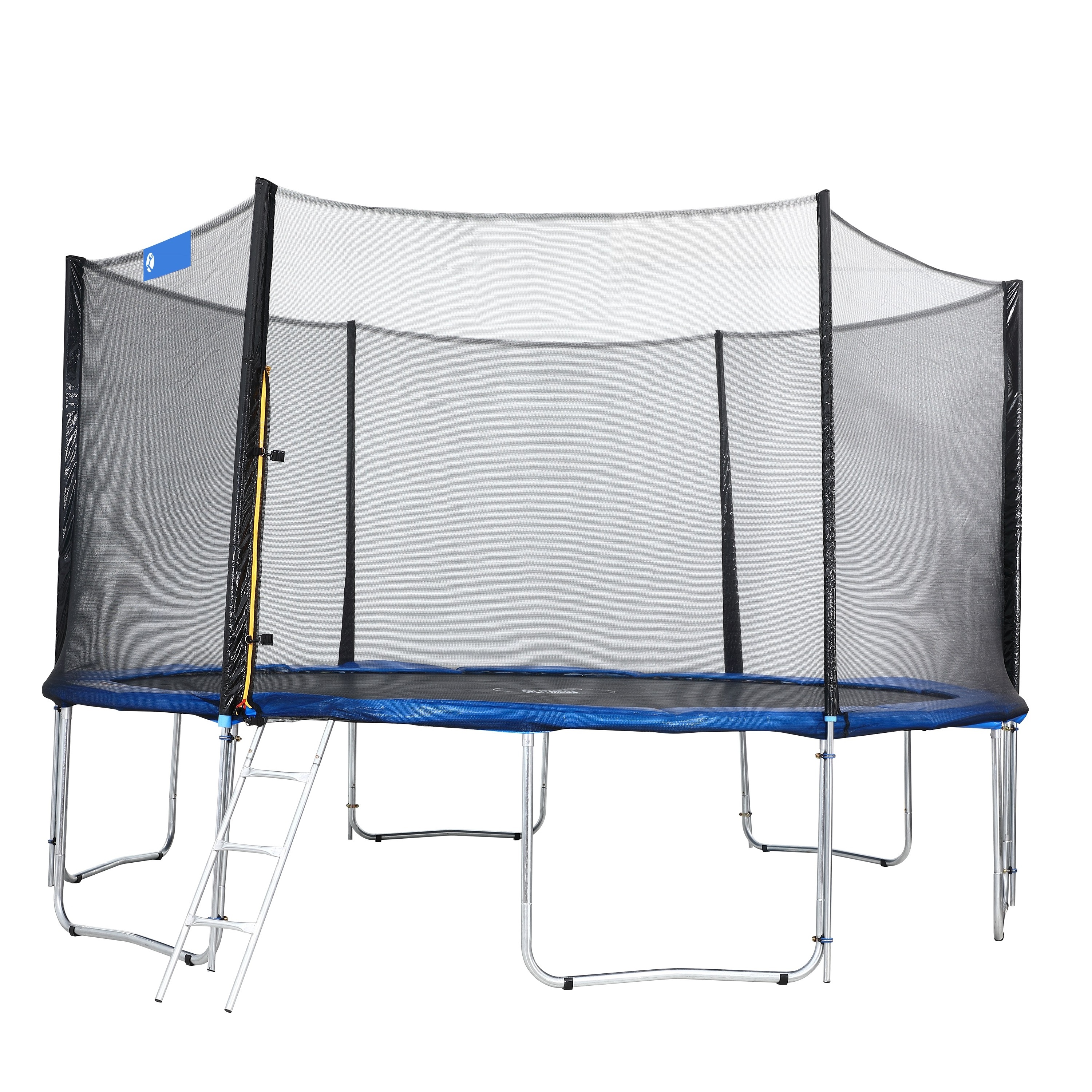 Garden Outdoor Children's Trampoline  8ft 10ft 12ft 14ft With Safety Enclosure Net /Ladder kids trampoline