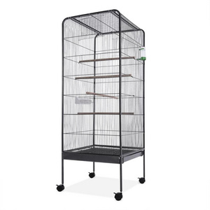 54x54x146cm Steel large  parrot breeding Bird Cage With Stand