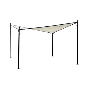 Steel/Oxford Fabric Folding Square Butterfly Gazebo, 10 x 10 ft waterproof