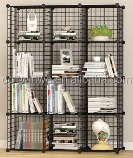 12 Wire grid closet /Metal Gridding 12 Wire Cubes