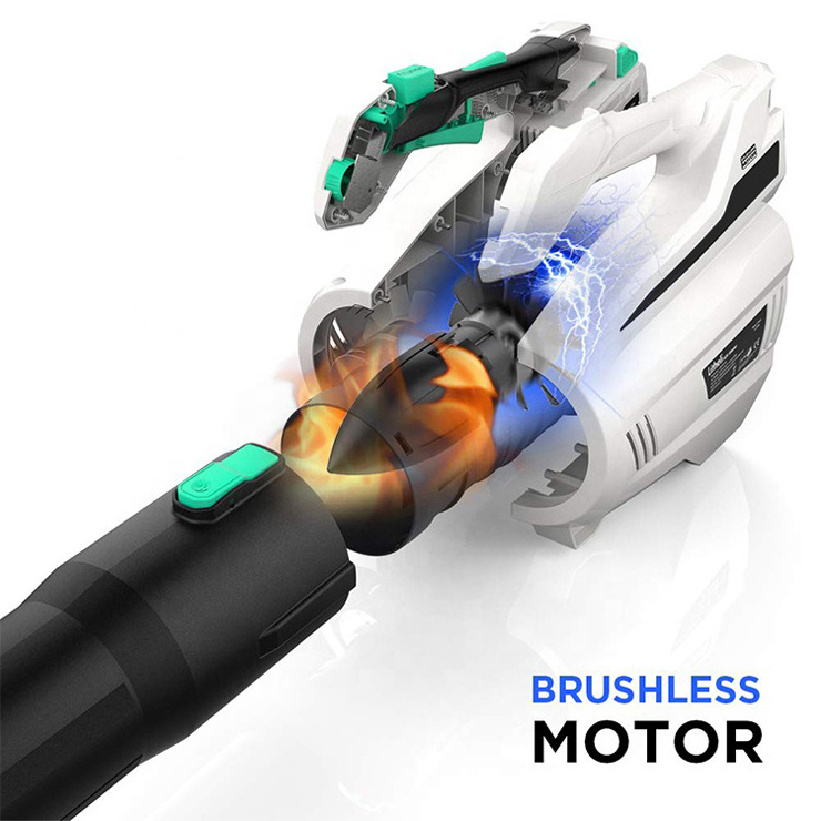 40V electric backpack leaf blower battery cordless garden tools brushless motor gas powered leaf blower