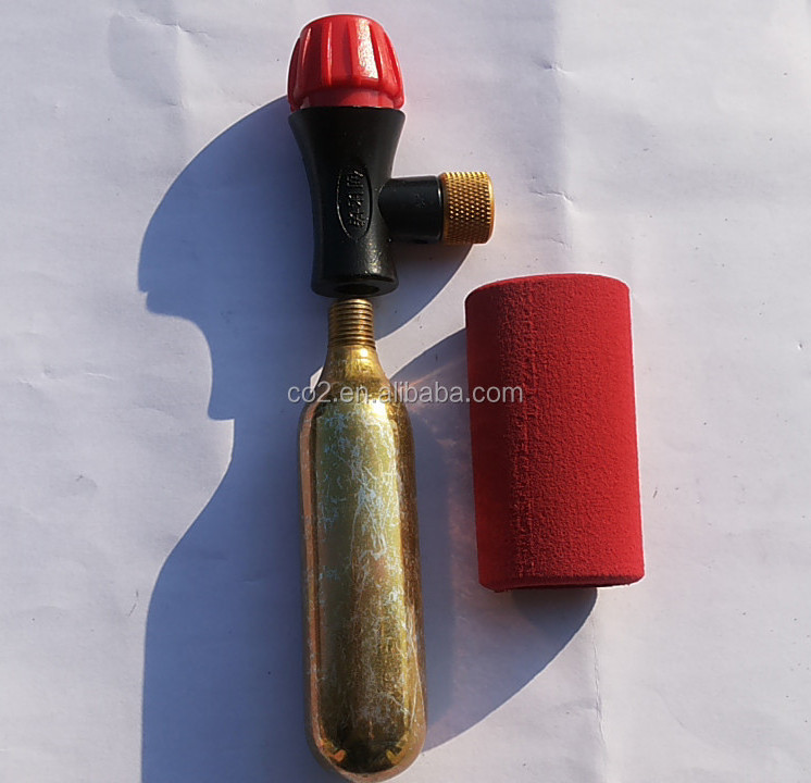 16g co2 cartridge tire inflator valve, 16g co2 16g co2 cylinder