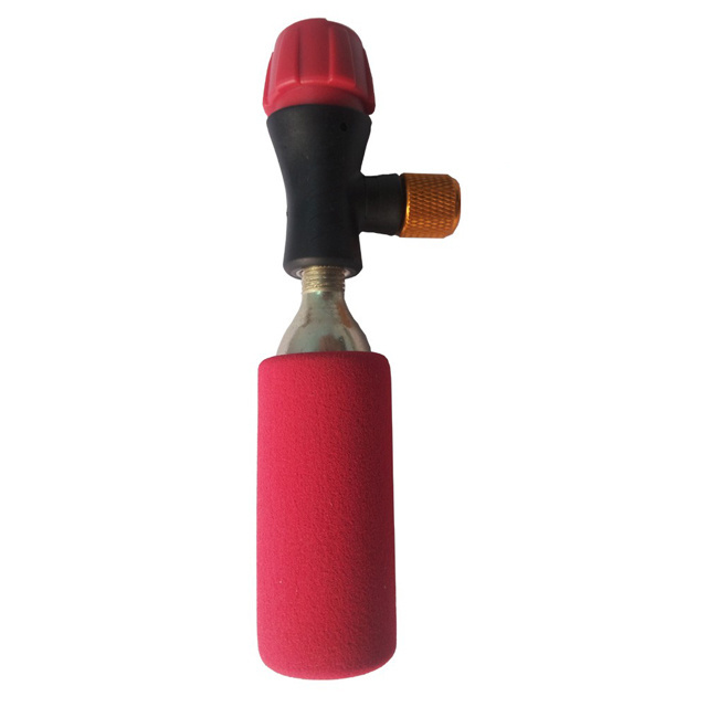 co2 bike tire inflator , 12g disposable co2 cartridge 12g 24g 25g 33g 38g 74g 88g co2 factory supply