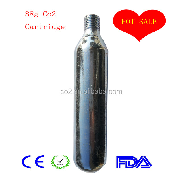 88g co2 cartridge ,air gun air soft co2 10 years co2 factory supply