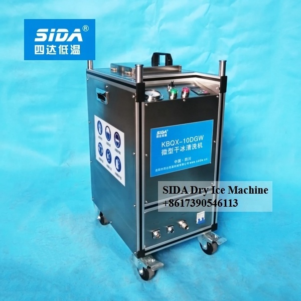 SIDA KBQX-10DG Mini Micro Dry Ice Cleaning Machine 0~0.6kg/min