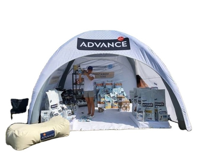 2021 Factory Hot Sale Professional custom advertising outdoor trade show booth inflatable dome tent gazebo