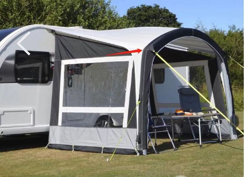 Retractable Motorhome  Annex RV Camper Tent Caravan Trailer Porch Caravan Awning Side RV Tent