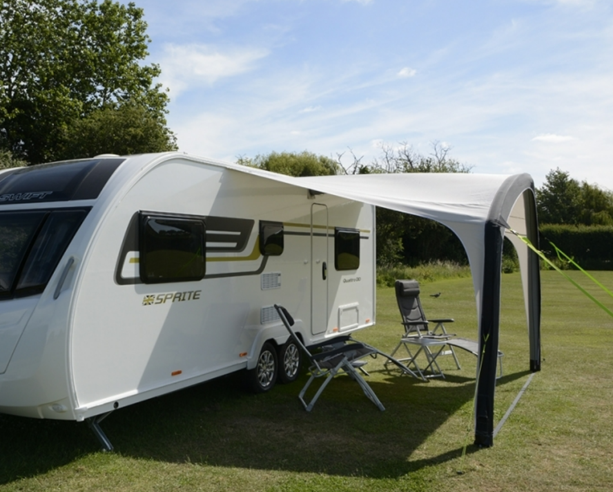 Retractable Motorhome  Annex RV Camper Tent Caravan Trailer Porch Caravan Awning Side RV Tent