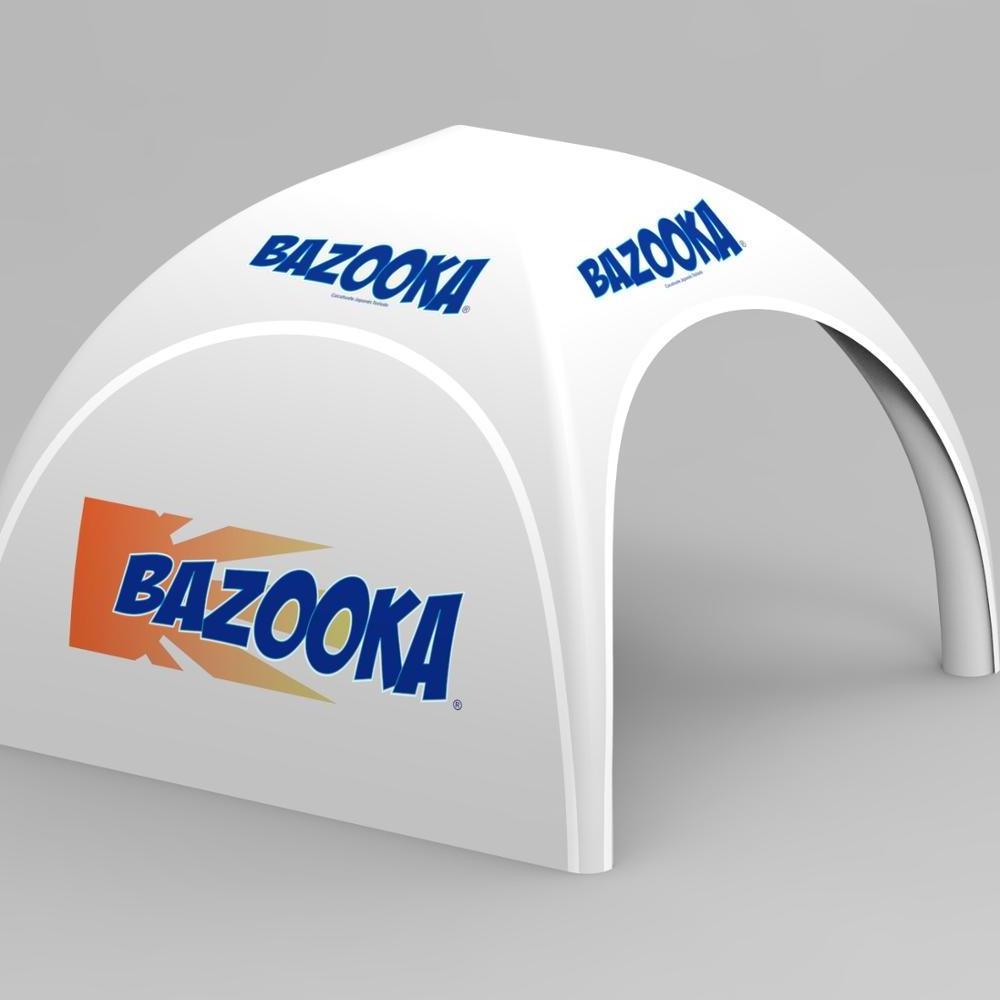 6x6 Commercial Tents Outdoor Display Canopy Big Custom Printing Dome Tent Inflatable Tent For Trade Show