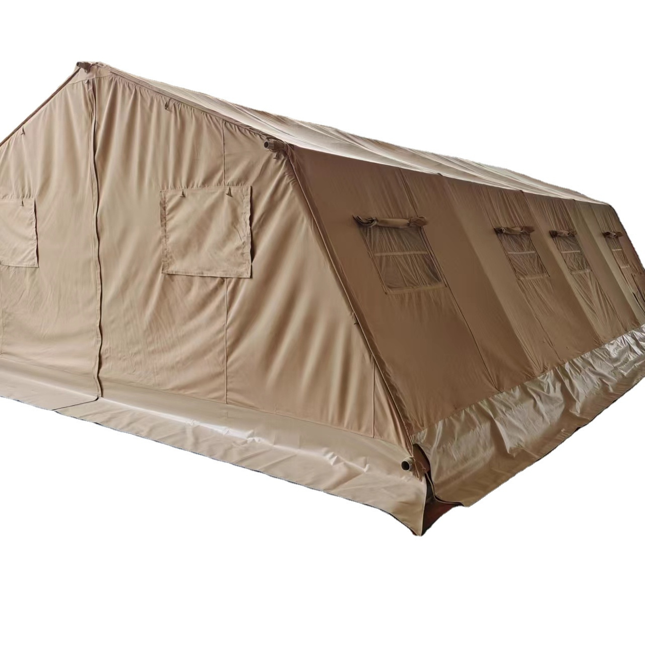 Winter Keep Warm Disaster Relief Tent 10 to 20 persons Emergency Tent Inflatable Cabin Tent